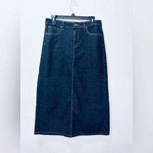 Cato Girls Dark Blue Denim Maxi Skirt